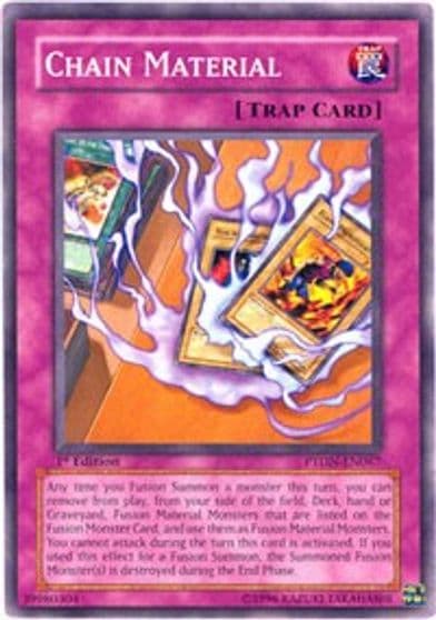 Chain Material Phantom Darkness Yu-Gi-Oh! card