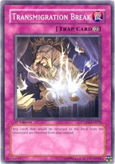 Transmigration Break Phantom Darkness Yu-Gi-Oh! card