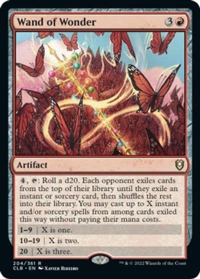 Wand of Wonder Commander Legends: Battle for Baldur's Gate Magic card