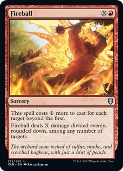 Fireball Commander Legends: Battle for Baldur's Gate Magic card