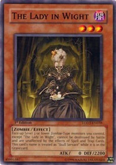 The Lady in Wight Light of Destruction Yu-Gi-Oh! card