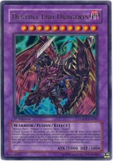 Destiny End Dragoon Light of Destruction Yu-Gi-Oh! card