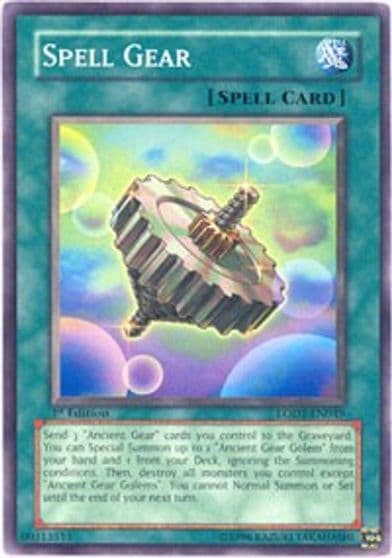 Spell Gear Light of Destruction Yu-Gi-Oh! card