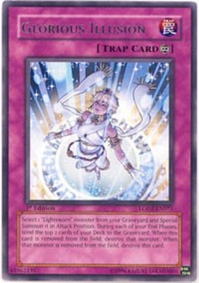 Glorious Illusion Light of Destruction Yu-Gi-Oh! card
