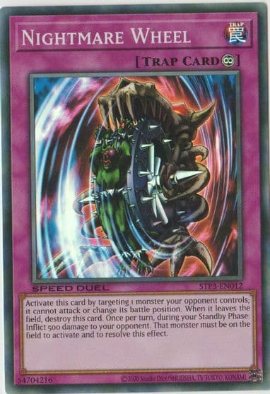 Nightmare Wheel Speed Duel: Tournament Pack 3 Yu-Gi-Oh! card