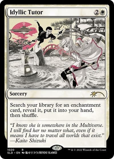 Idyllic Tutor Secret Lair Drop Series Magic card