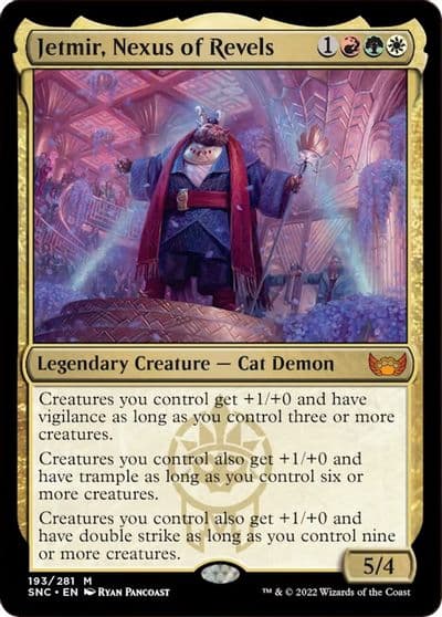 Jetmir Nexus of Revels Streets of New Capenna Magic card
