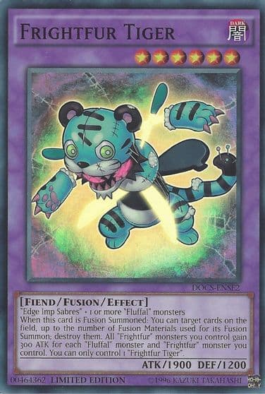 Frightfur Tiger Dimension of Chaos Yu-Gi-Oh! card
