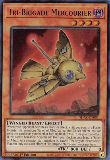 Tri Brigade Mercourier Structure Deck: Albaz Strike Yu-Gi-Oh! card