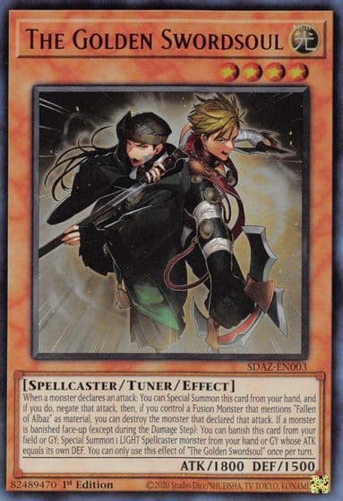 The Golden Swordsoul Structure Deck: Albaz Strike Yu-Gi-Oh! card