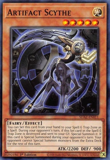 Artifact Scythe Structure Deck: Albaz Strike Yu-Gi-Oh! card