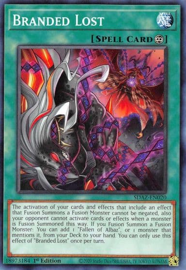 Branded Lost Structure Deck: Albaz Strike Yu-Gi-Oh! card