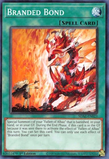 Branded Bond Structure Deck: Albaz Strike Yu-Gi-Oh! card