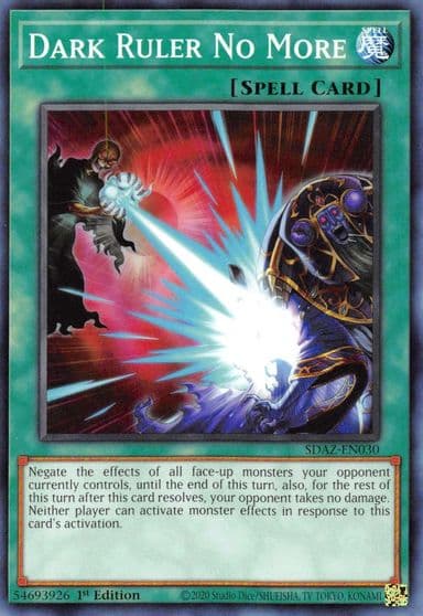 Dark Ruler No More Structure Deck: Albaz Strike Yu-Gi-Oh! card