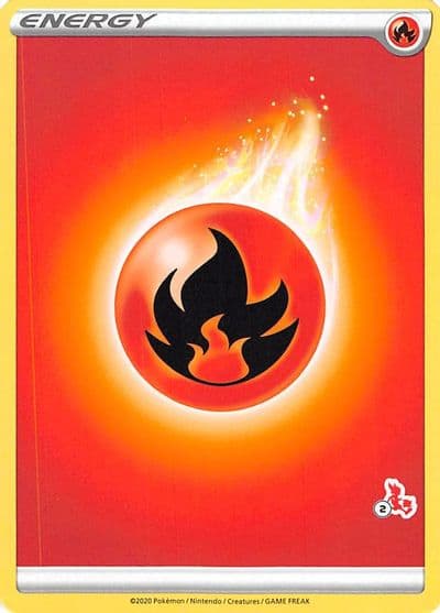 Fire Energy (#2 Cinderace Stamped) Battle Academy 2022 Pokemon card