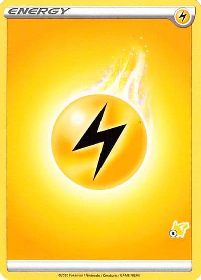Lightning Energy (#3 Pikachu Stamped) Battle Academy 2022 Pokemon card