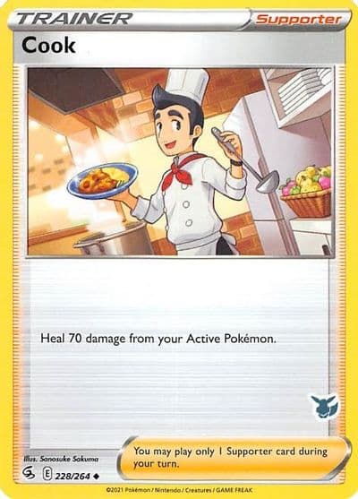 Cook (Eevee Stamped) Battle Academy 2022 Pokemon card