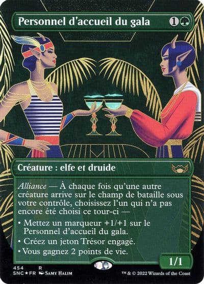 Gala Greeters French Unique and Miscellaneous Promos Magic card