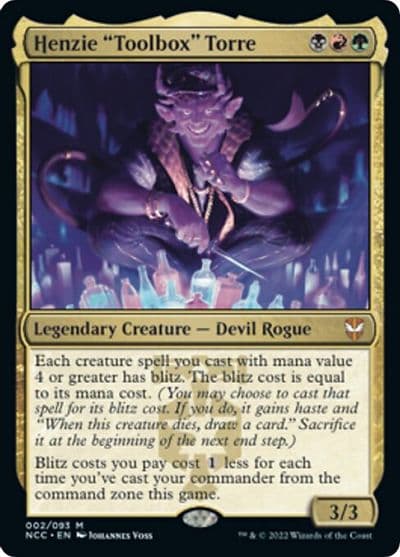 Henzie Toolbox Torre Commander: Streets of New Capenna Magic card