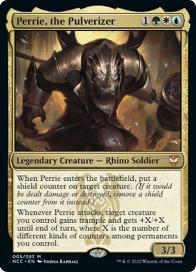 Perrie the Pulverizer Commander: Streets of New Capenna Magic card