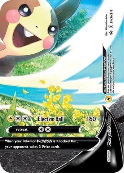 Morpeko V-Union - SWSH218 SWSH: Sword & Shield Promo Cards Pokemon card