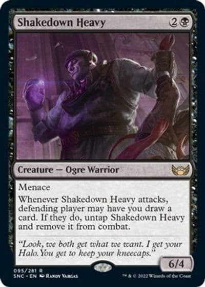 Shakedown Heavy Streets of New Capenna Magic card