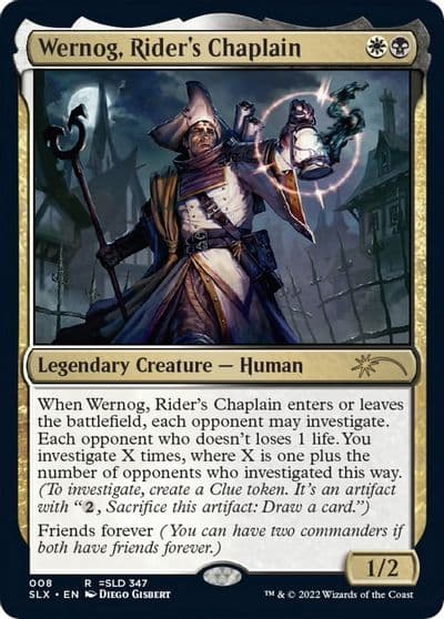Wernog Riders Chaplain SLX Cards Magic card