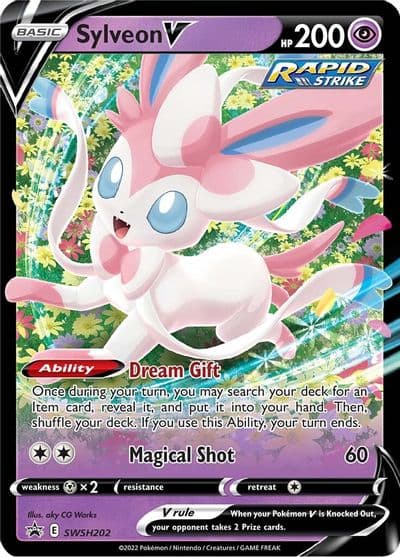 Sylveon V - SWSH202 SWSH: Sword & Shield Promo Cards Pokemon card