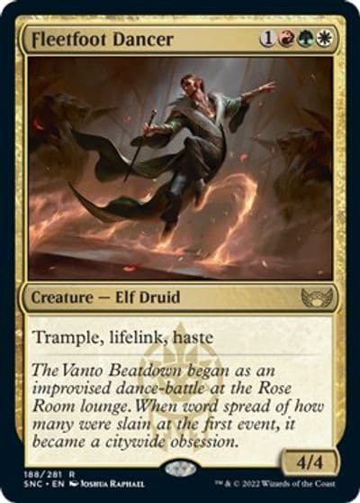 Fleetfoot Dancer Streets of New Capenna Magic card