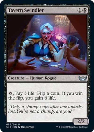 Tavern Swindler Streets of New Capenna Magic card
