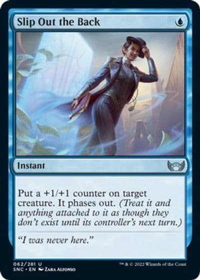 Slip Out the Back Streets of New Capenna Magic card
