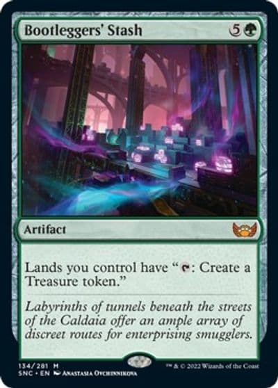 Bootleggers Stash Streets of New Capenna Magic card