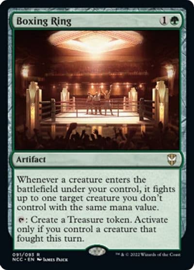 Boxing Ring Commander: Streets of New Capenna Magic card
