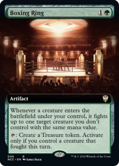 Boxing Ring Extended Art Commander: Streets of New Capenna Magic card