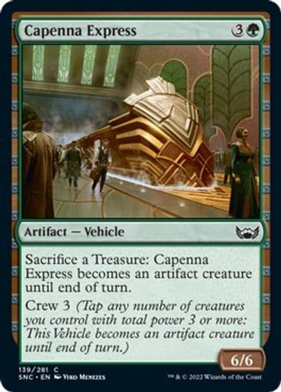 Capenna Express Streets of New Capenna Magic card