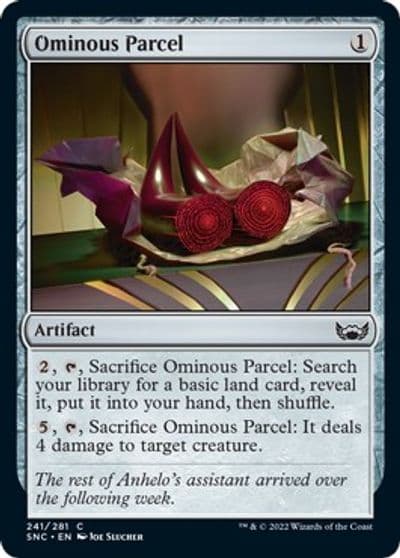 Ominous Parcel Streets of New Capenna Magic card