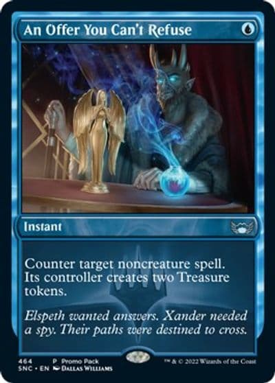 An Offer You Cant Refuse Promo Pack: Streets of New Capenna Magic card