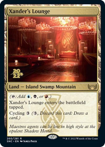 Xanders Lounge Prerelease Cards Magic card
