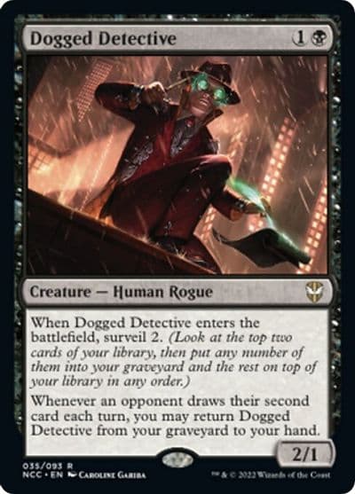 Dogged Detective Commander: Streets of New Capenna Magic card