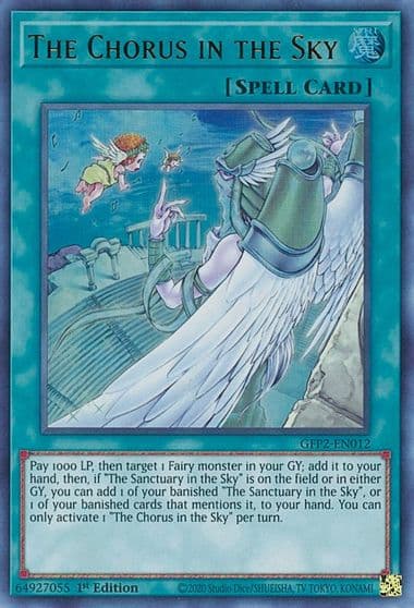 The Chorus in the Sky Ghosts From the Past: The 2nd Haunting Yu-Gi-Oh! card