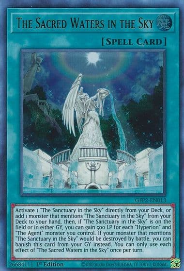 The Sacred Waters in the Sky Ghosts From the Past: The 2nd Haunting Yu-Gi-Oh! card