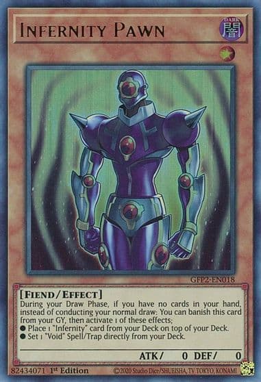 Infernity Pawn Ghosts From the Past: The 2nd Haunting Yu-Gi-Oh! card