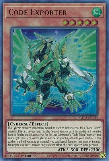 Code Exporter Ghosts From the Past: The 2nd Haunting Yu-Gi-Oh! card