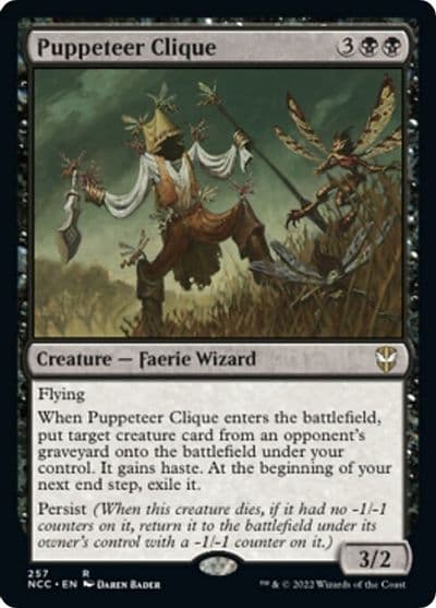 Puppeteer Clique Commander: Streets of New Capenna Magic card