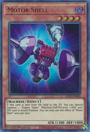Motor Shell Ghosts From the Past: The 2nd Haunting Yu-Gi-Oh! card