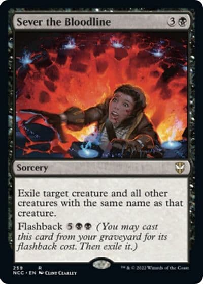 Sever the Bloodline Commander: Streets of New Capenna Magic card