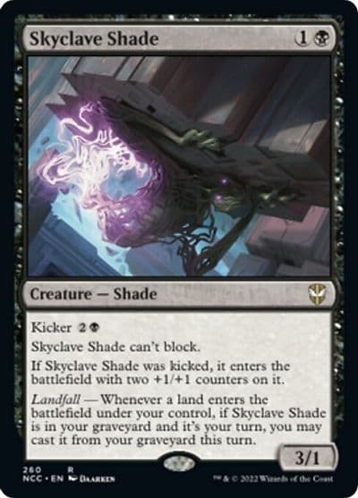 Skyclave Shade Commander: Streets of New Capenna Magic card