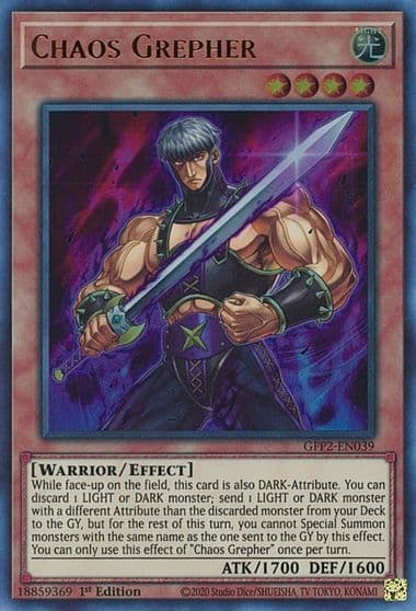 Chaos Grepher Ghosts From the Past: The 2nd Haunting Yu-Gi-Oh! card