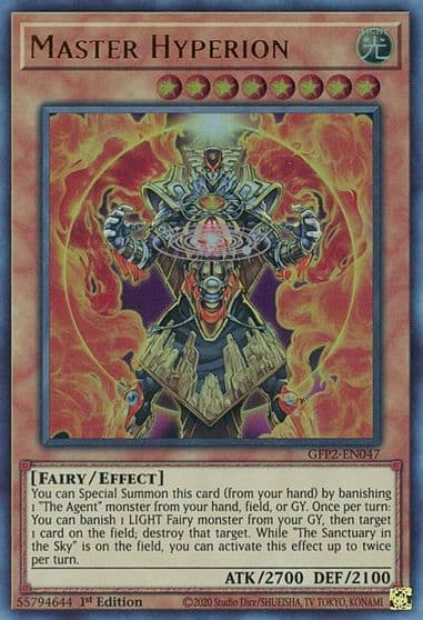 Master Hyperion Ghosts From the Past: The 2nd Haunting Yu-Gi-Oh! card