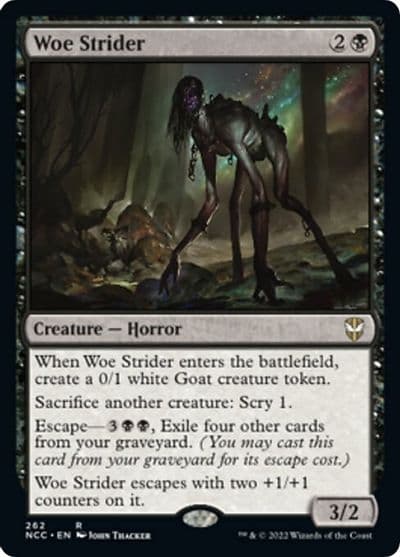 Woe Strider Commander: Streets of New Capenna Magic card